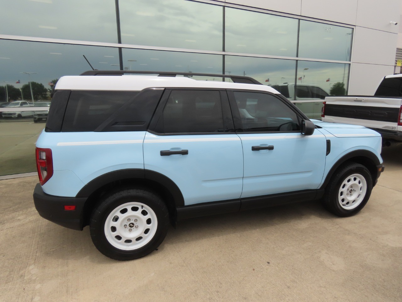 2024 Ford Bronco Sport Heritage Robins Egg Blue at Planet Ford