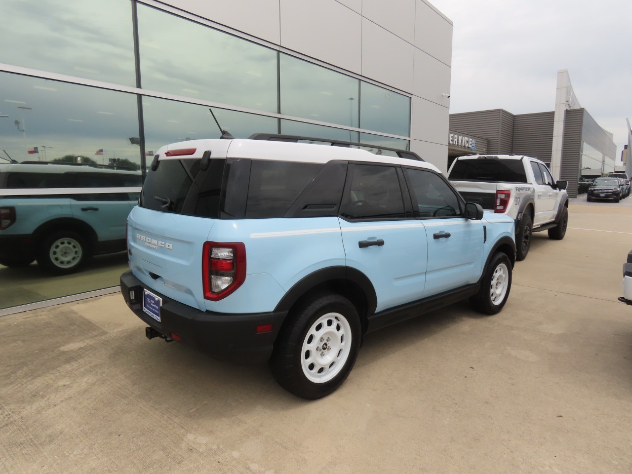 2024 Ford Bronco Sport Heritage Robins Egg Blue at Planet Ford