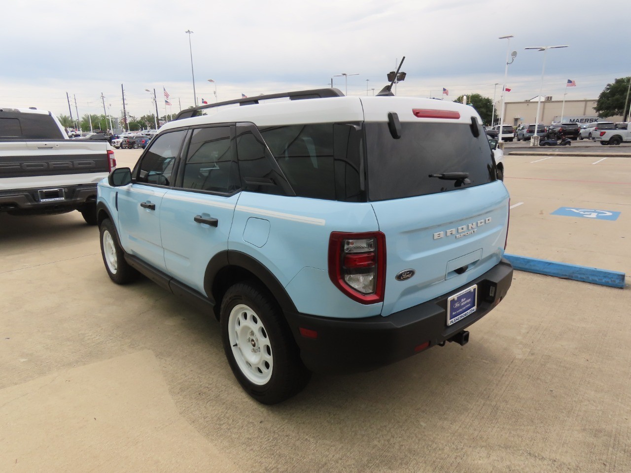 2024 Ford Bronco Sport Heritage Robins Egg Blue at Planet Ford