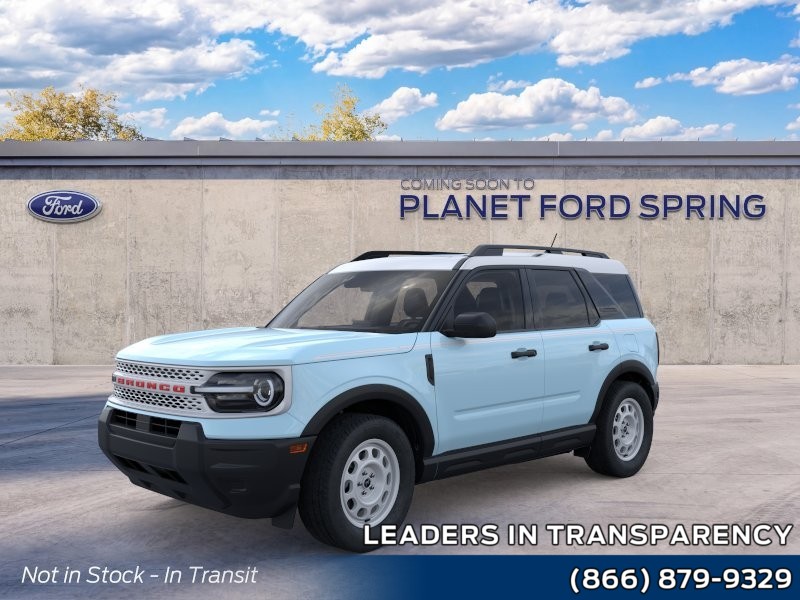 2026 Ford Bronco Sport Heritage Robins Egg Blue at Planet Ford