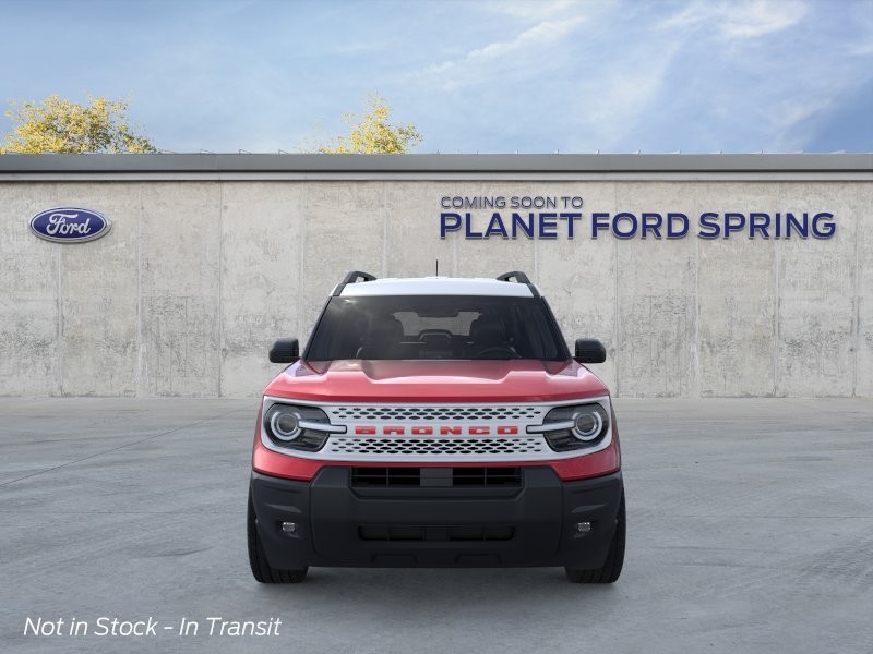 2026 Ford Bronco Sport Heritage Ruby Red Metallic Tinted Clearcoat at Planet Ford