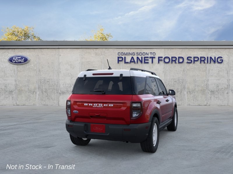 2026 Ford Bronco Sport Heritage Ruby Red Metallic Tinted Clearcoat at Planet Ford