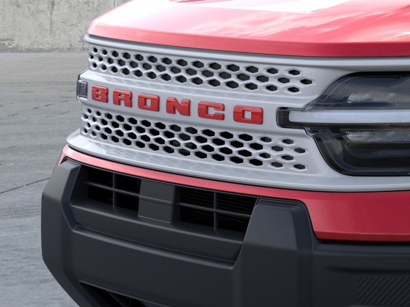 2026 Ford Bronco Sport Heritage Ruby Red Metallic Tinted Clearcoat at Planet Ford