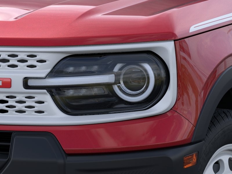2026 Ford Bronco Sport Heritage Ruby Red Metallic Tinted Clearcoat at Planet Ford