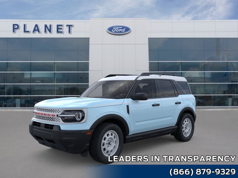 2026 Ford Bronco Sport Heritage Robins Egg Blue at Planet Ford