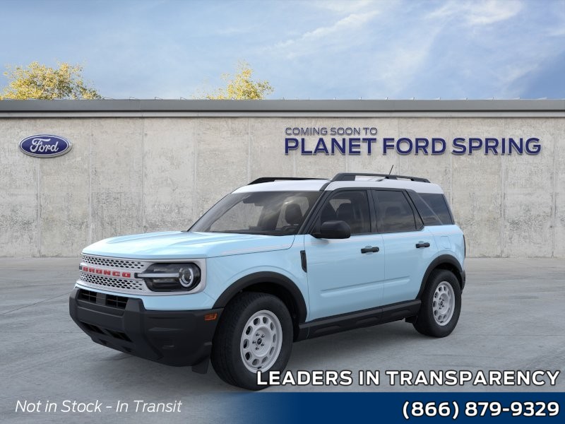 2026 Ford Bronco Sport Heritage Robins Egg Blue at Planet Ford