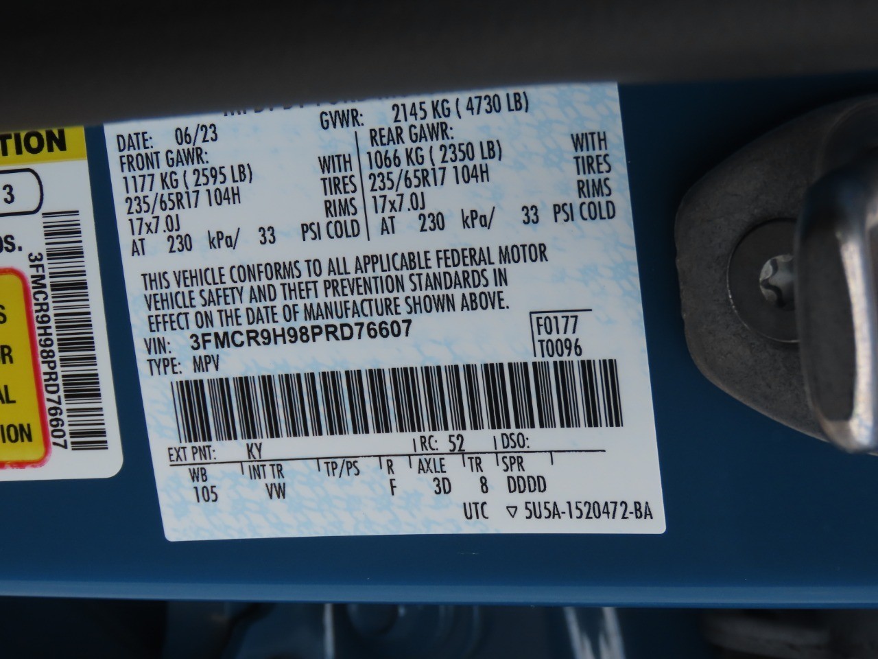 used 2023 Ford Bronco Sport car, priced at $30,999