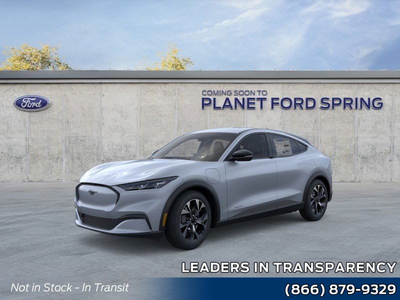 2025 Ford Mustang Mach-E Select Glacier Gray Metallic TriCoat at Planet Ford