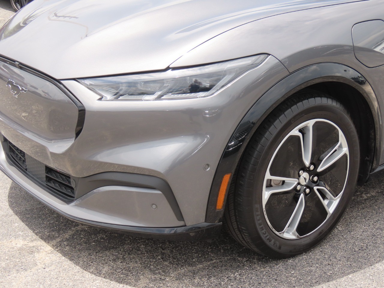 2023 Ford Mustang Mach-E Premium Carbonized Gray Metallic at Planet Ford