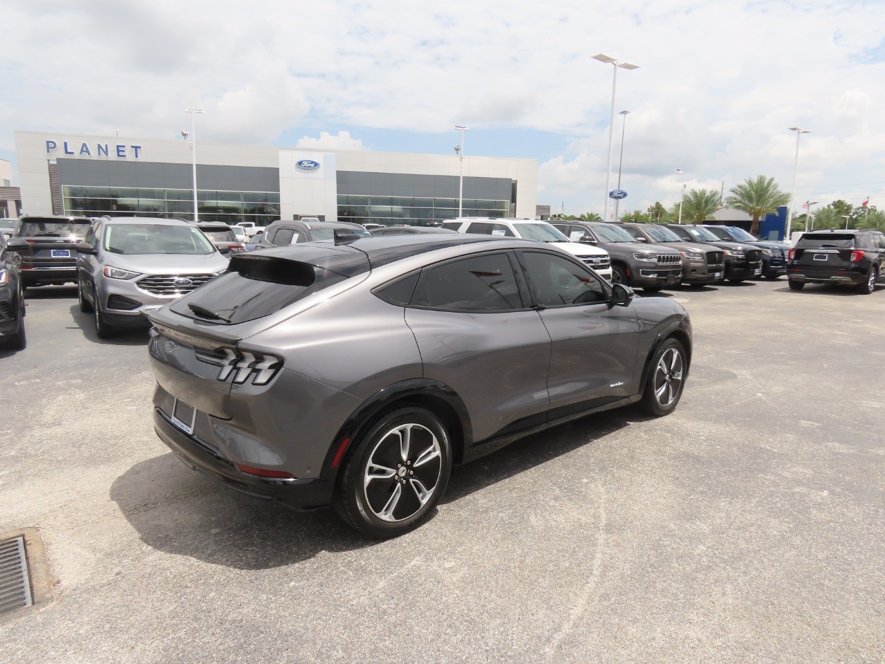 2023 Ford Mustang Mach-E Premium Carbonized Gray Metallic at Planet Ford