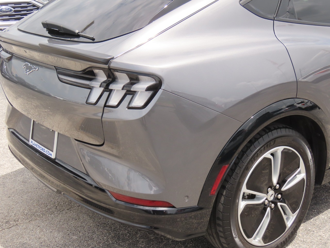 2023 Ford Mustang Mach-E Premium Carbonized Gray Metallic at Planet Ford