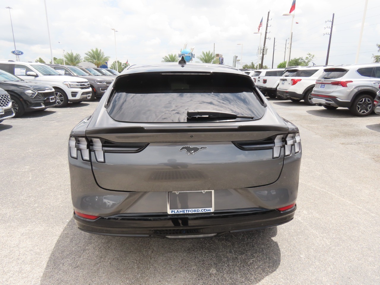 2023 Ford Mustang Mach-E Premium Carbonized Gray Metallic at Planet Ford