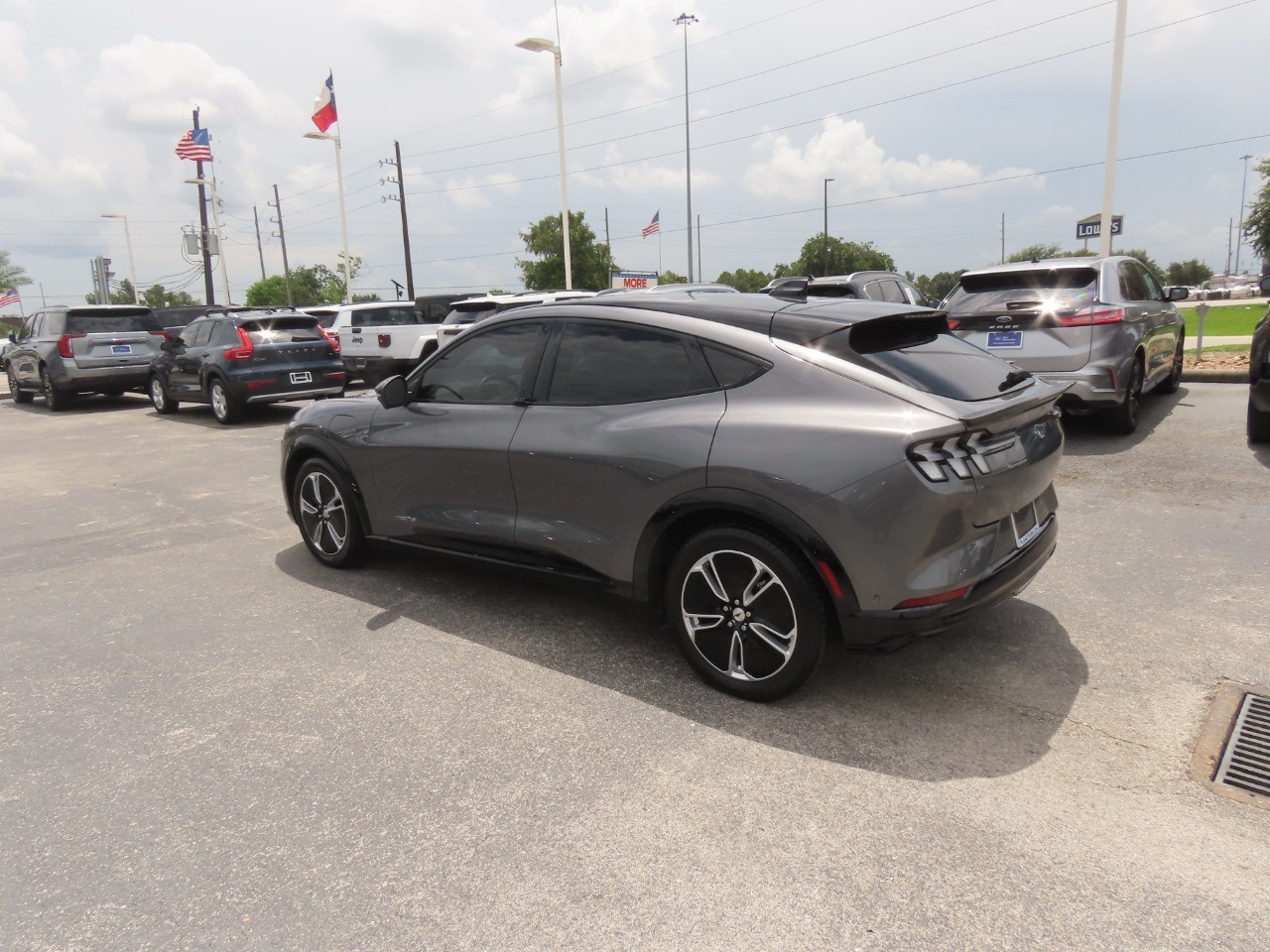 2023 Ford Mustang Mach-E Premium Carbonized Gray Metallic at Planet Ford