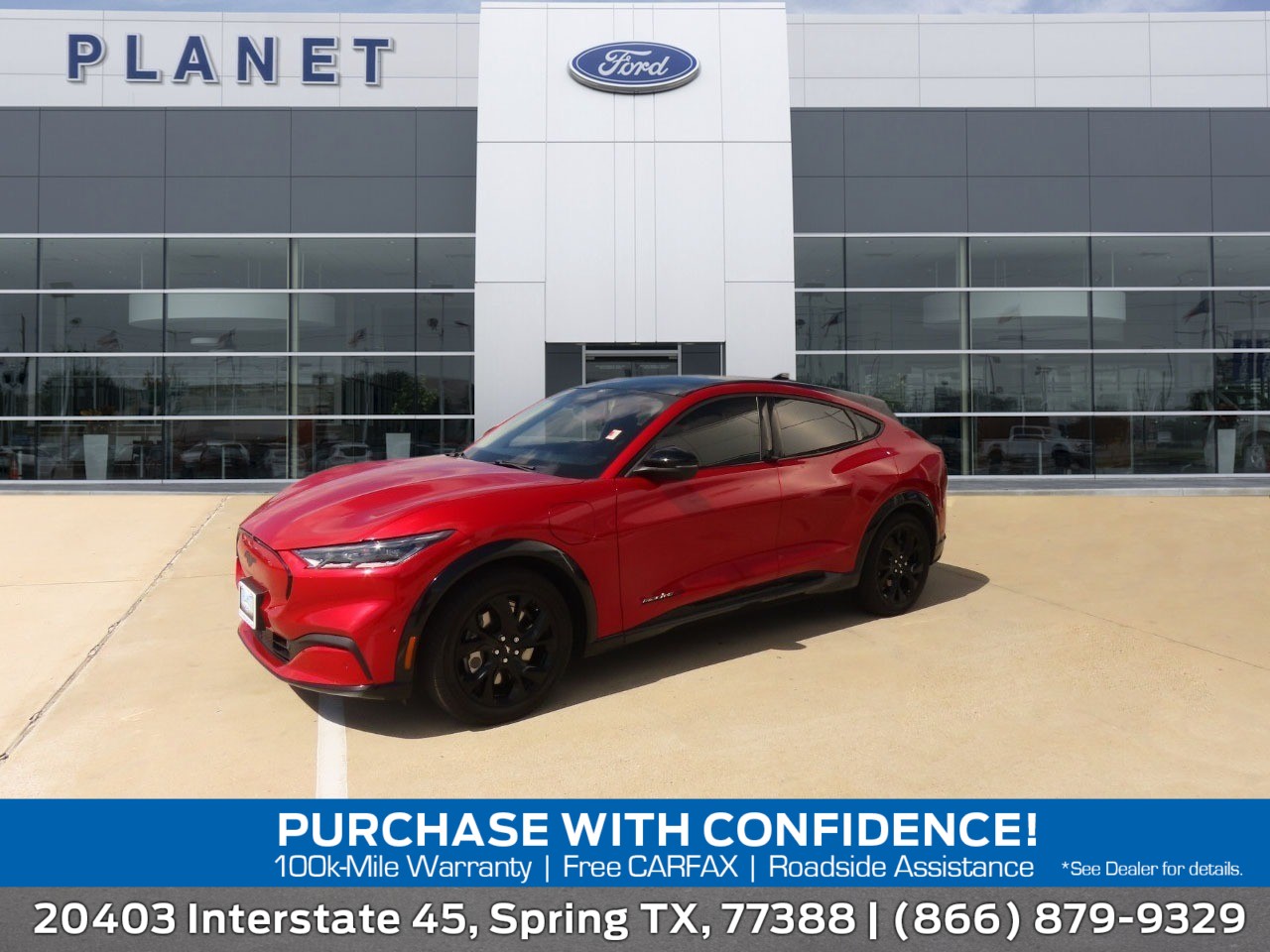 used 2023 Ford Mustang Mach-E car, priced at $28,999