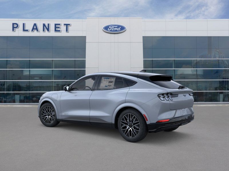 2025 Ford Mustang Mach-E Premium Glacier Gray Metallic TriCoat at Planet Ford