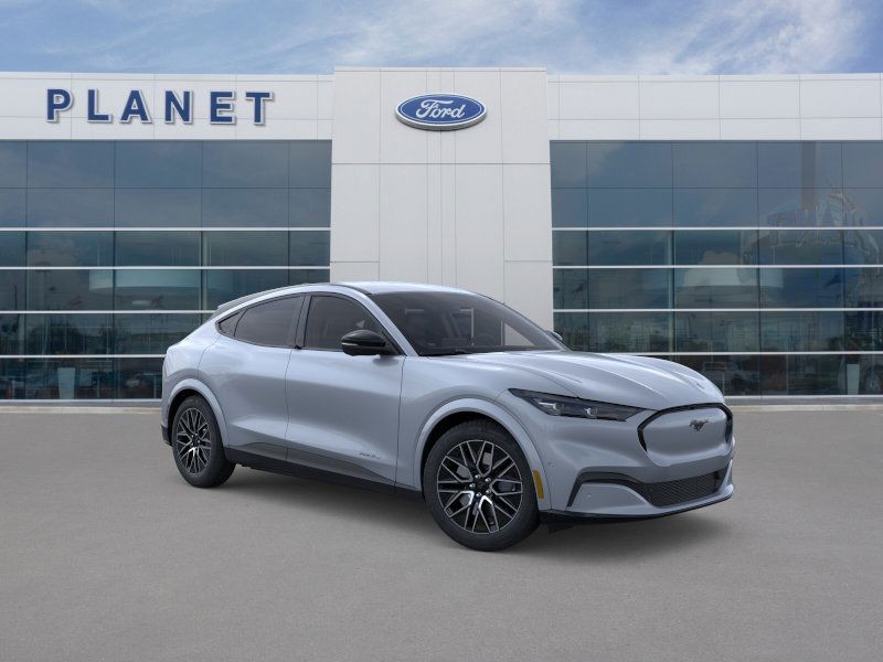 2025 Ford Mustang Mach-E Premium Glacier Gray Metallic TriCoat at Planet Ford