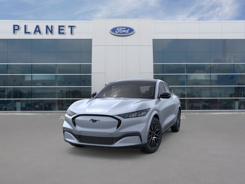 2026 Ford Mustang Mach-E Premium Glacier Gray Metallic TriCoat at Planet Ford