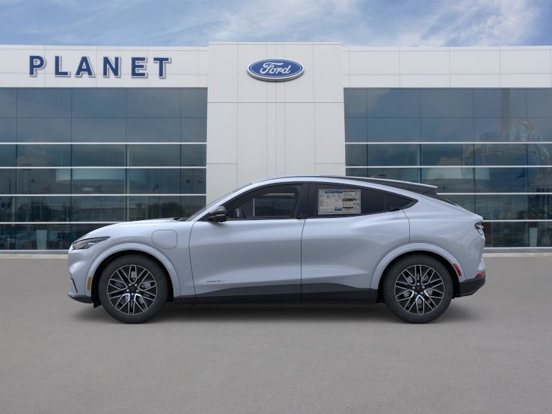 2026 Ford Mustang Mach-E Premium Glacier Gray Metallic TriCoat at Planet Ford
