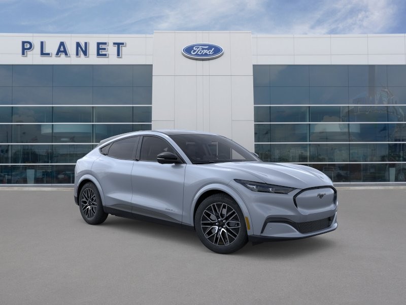 2026 Ford Mustang Mach-E Premium Glacier Gray Metallic TriCoat at Planet Ford