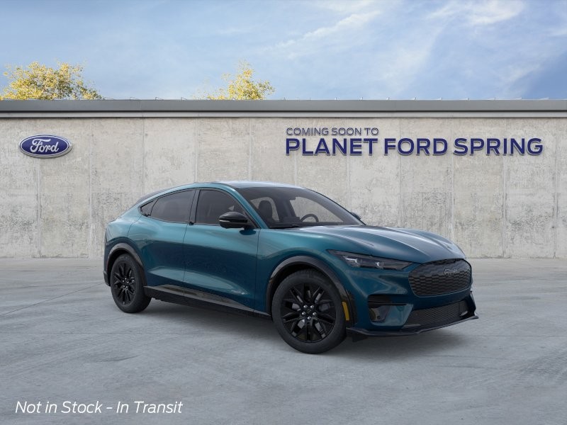 2026 Ford Mustang Mach-E Premium Adriatic Blue Metallic at Planet Ford