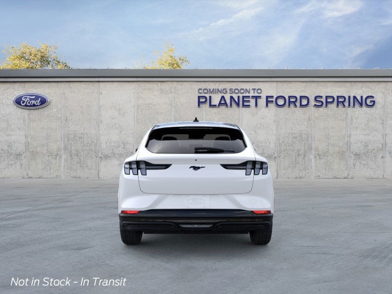 2025 Ford Mustang Mach-E Premium Star White Metallic Tri-Coat at Planet Ford