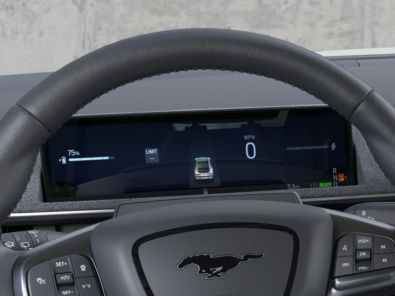 2025 Ford Mustang Mach-E Premium Star White Metallic Tri-Coat at Planet Ford