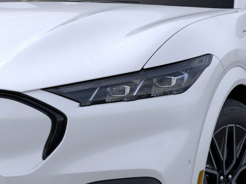 2025 Ford Mustang Mach-E Premium Star White Metallic Tri-Coat at Planet Ford