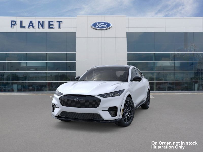 2025 Ford Mustang Mach-E GT Glacier Gray Metallic TriCoat at Planet Ford