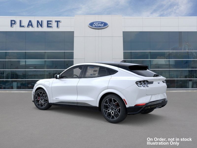 2025 Ford Mustang Mach-E GT Glacier Gray Metallic TriCoat at Planet Ford