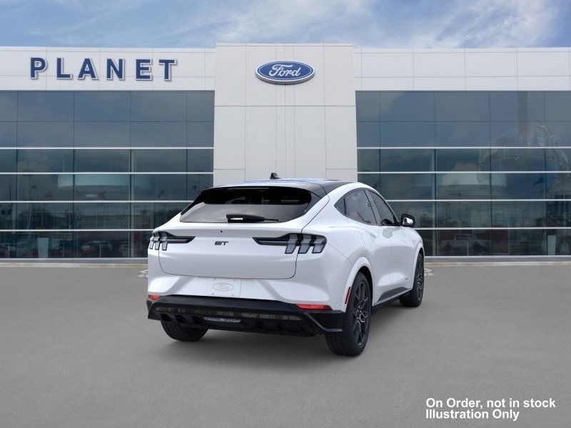 2025 Ford Mustang Mach-E GT Glacier Gray Metallic TriCoat at Planet Ford