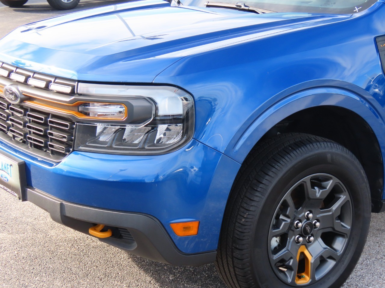 2023 Ford Maverick LARIAT Advanced Atlas Blue Metallic at Planet Ford