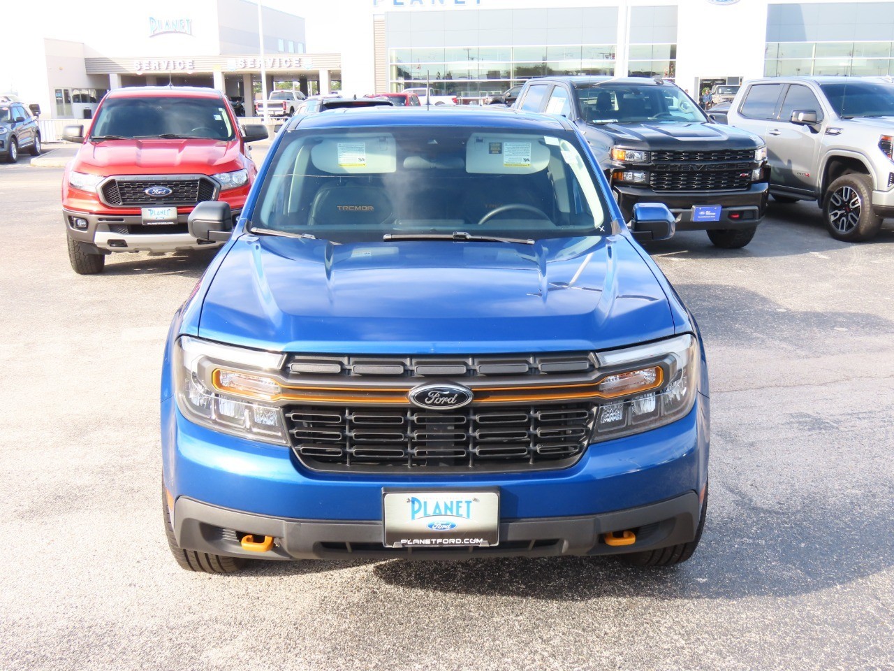 2023 Ford Maverick LARIAT Advanced Atlas Blue Metallic at Planet Ford