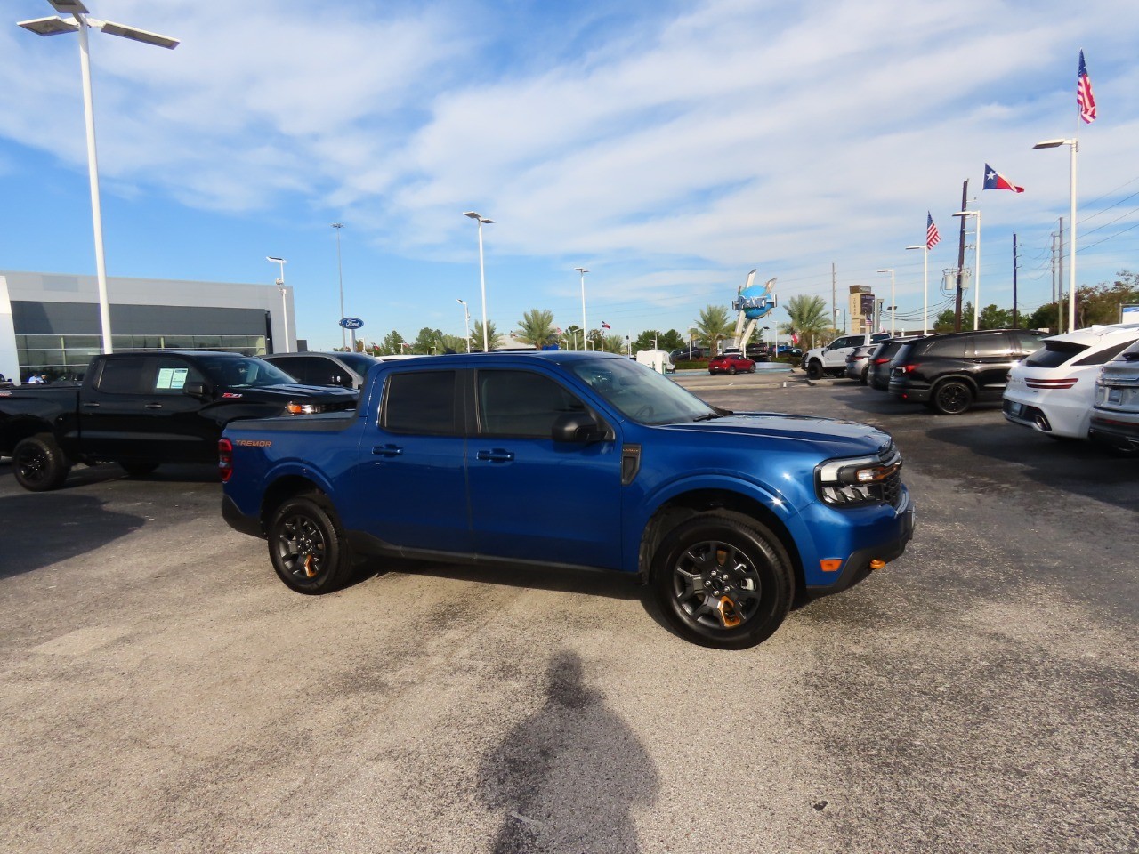 2023 Ford Maverick LARIAT Advanced Atlas Blue Metallic at Planet Ford
