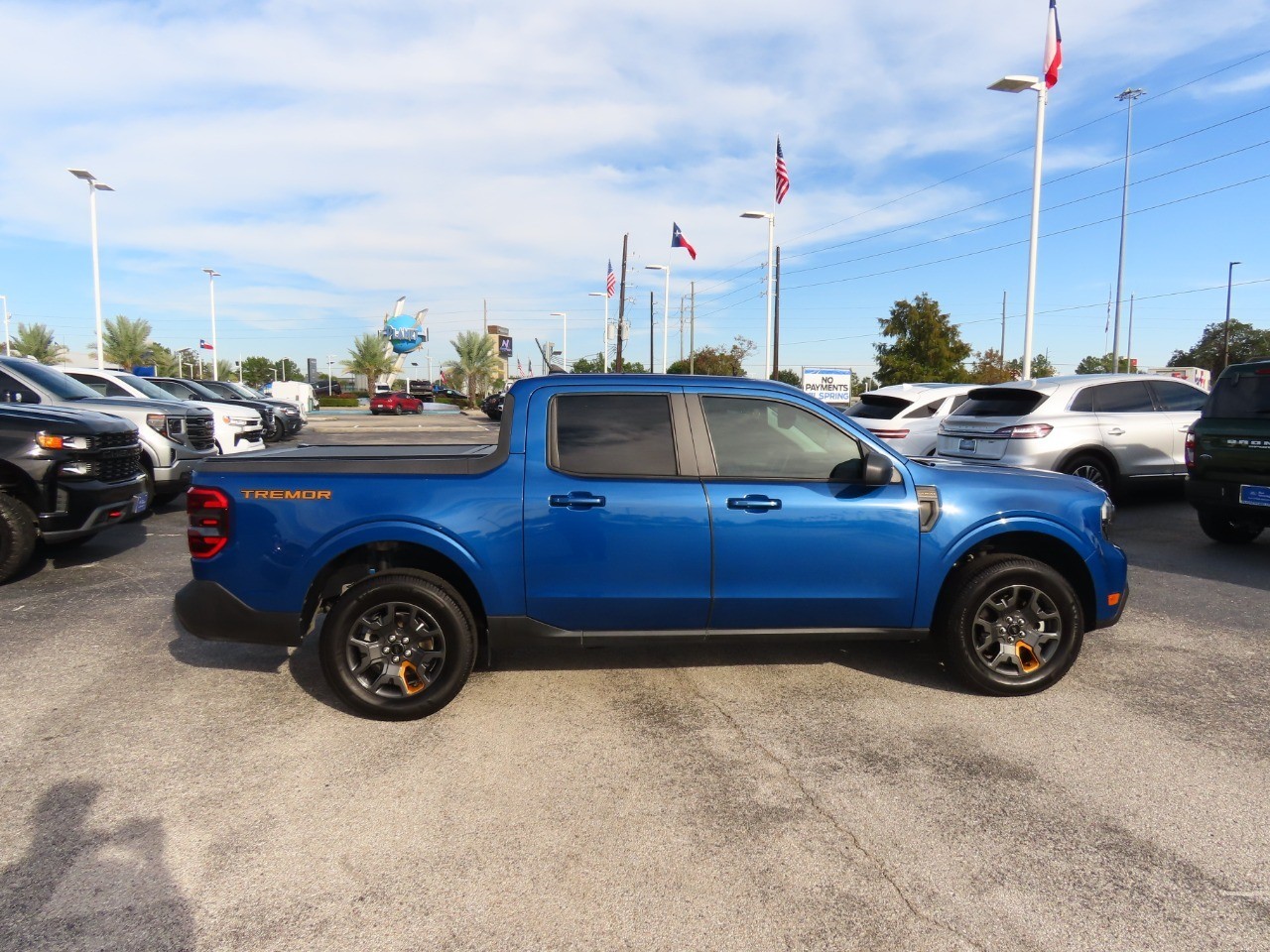 2023 Ford Maverick LARIAT Advanced Atlas Blue Metallic at Planet Ford