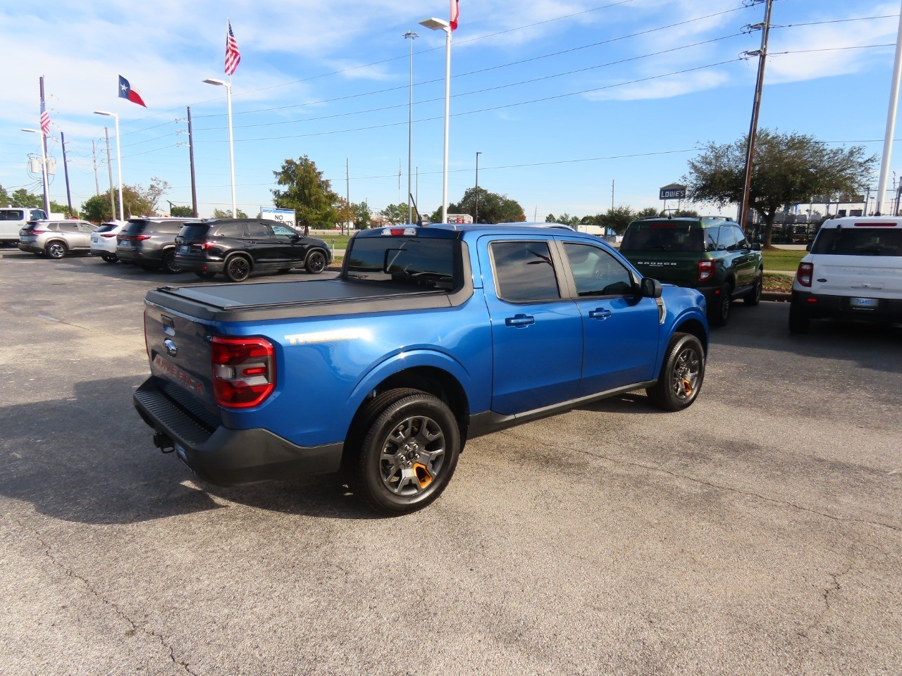 2023 Ford Maverick LARIAT Advanced Atlas Blue Metallic at Planet Ford