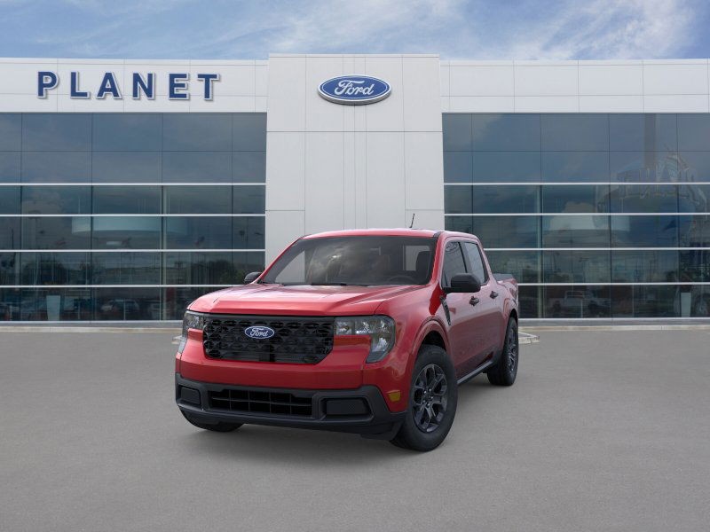 2025 Ford Maverick XLT Ruby Red Metallic Tinted Clearcoat at Planet Ford