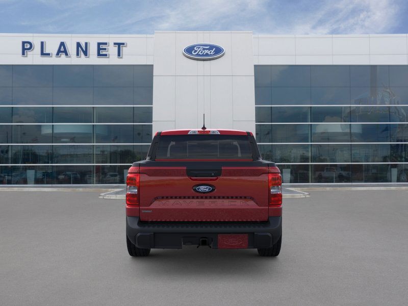 2025 Ford Maverick XLT Ruby Red Metallic Tinted Clearcoat at Planet Ford