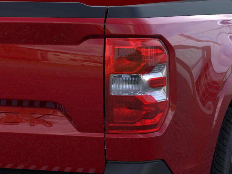 2025 Ford Maverick XLT Ruby Red Metallic Tinted Clearcoat at Planet Ford