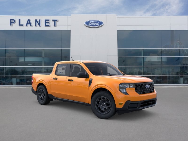 2026 Ford Maverick XLT Orange Fury Metallic Tri-Coat at Planet Ford