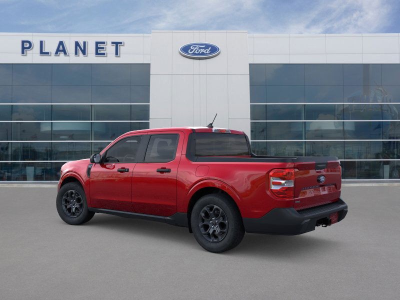 2025 Ford Maverick XLT Ruby Red Metallic Tinted Clearcoat at Planet Ford