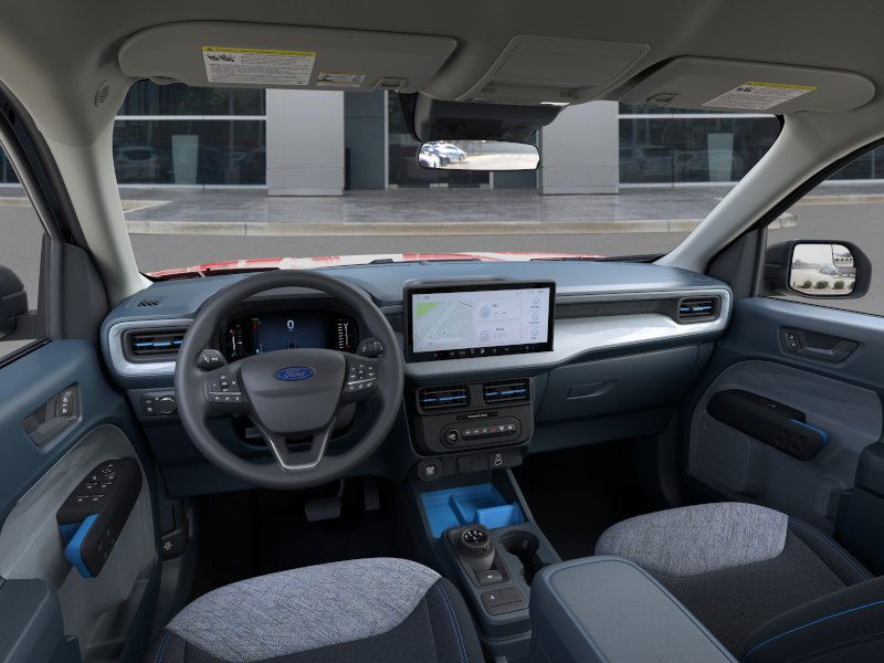 2025 Ford Maverick XLT Ruby Red Metallic Tinted Clearcoat at Planet Ford