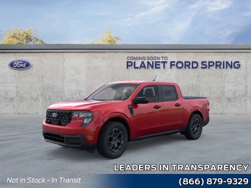 2026 Ford Maverick XLT Ruby Red Metallic Tinted Clearcoat at Planet Ford