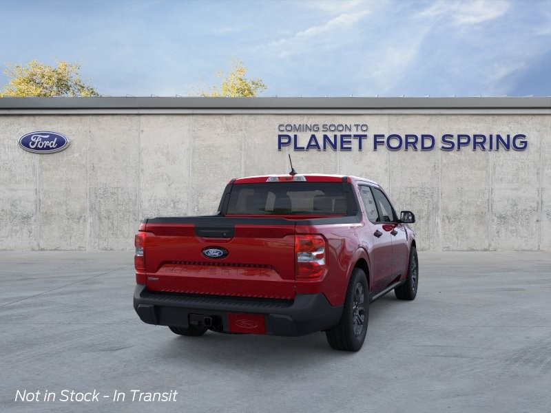 2026 Ford Maverick XLT Ruby Red Metallic Tinted Clearcoat at Planet Ford