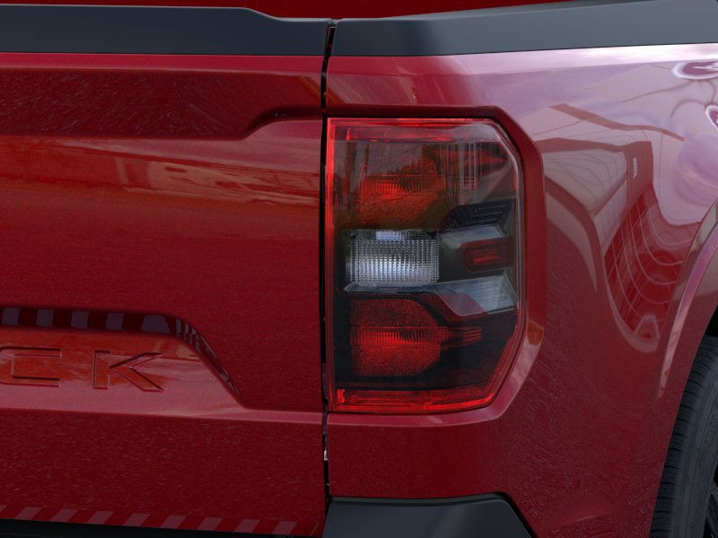 2025 Ford Maverick XLT Ruby Red Metallic Tinted Clearcoat at Planet Ford