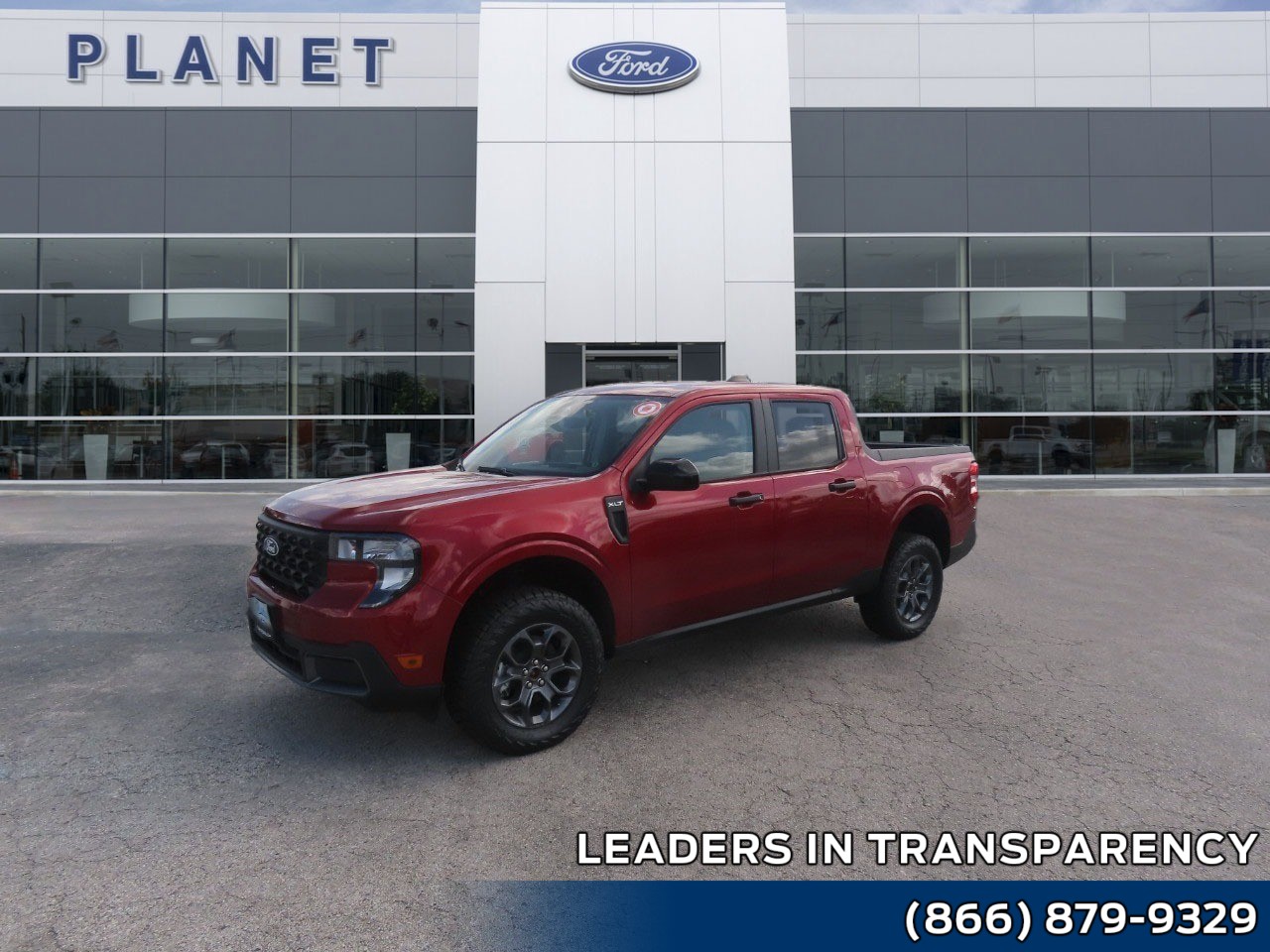 Ruby Red Metallic Tinted Clearcoat 2026 Ford Maverick Pickup Truck All-Wheel Drive 8-Speed Automatic