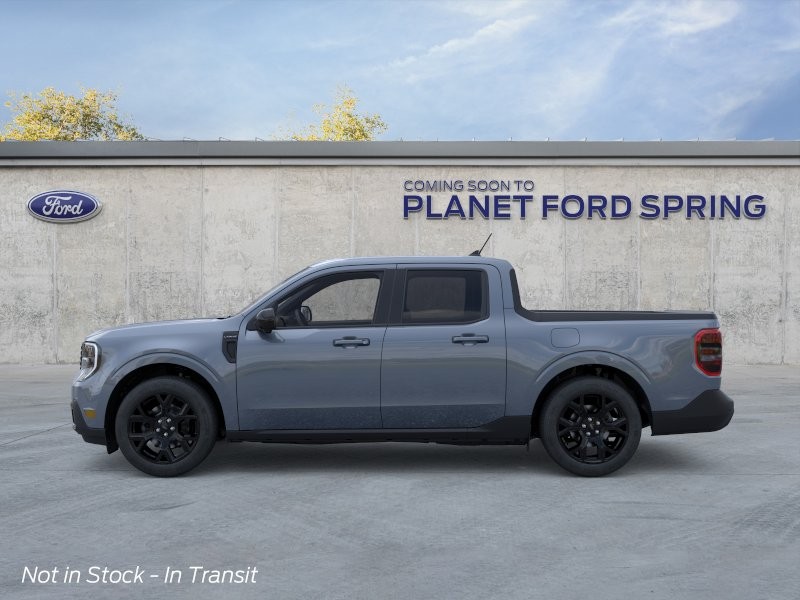 2026 Ford Maverick LARIAT Azure Gray Metallic Tri-Coat at Planet Ford