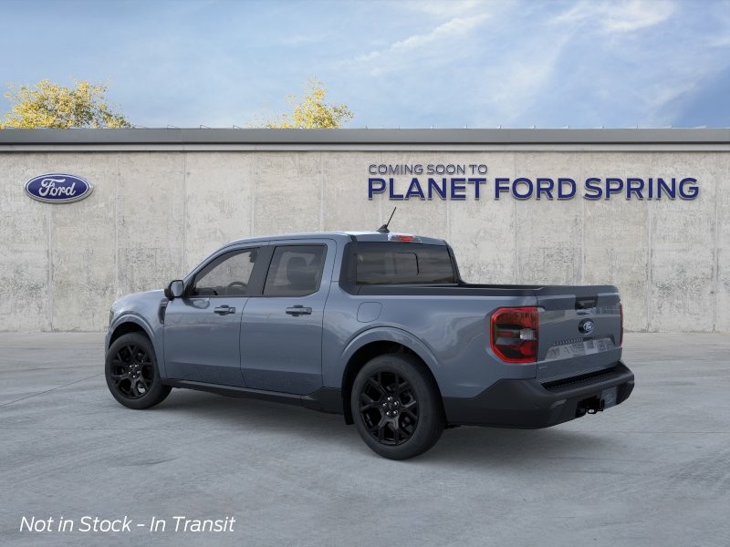 2026 Ford Maverick LARIAT Azure Gray Metallic Tri-Coat at Planet Ford