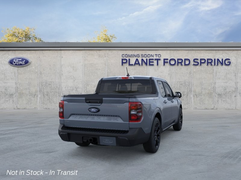 2026 Ford Maverick LARIAT Azure Gray Metallic Tri-Coat at Planet Ford