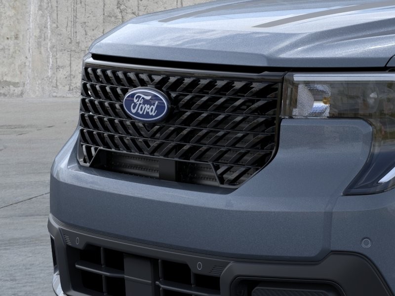 2026 Ford Maverick LARIAT Azure Gray Metallic Tri-Coat at Planet Ford
