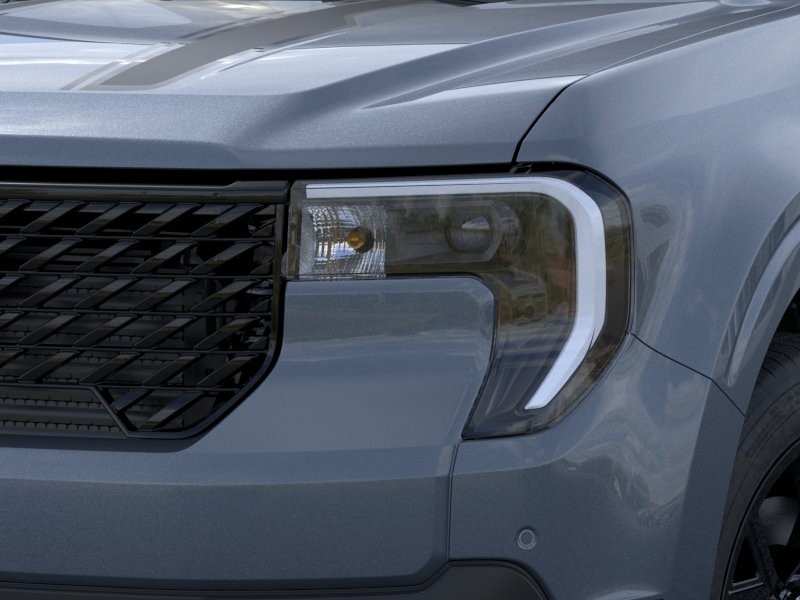 2026 Ford Maverick LARIAT Azure Gray Metallic Tri-Coat at Planet Ford